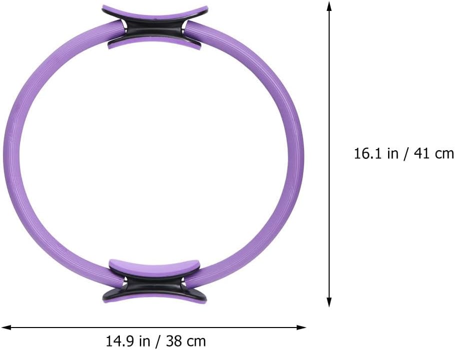 Happyyami 1pc Resistance Training Exercise Circle Exercise Fitness Circle Toning Ring Yoga Pilates Circle Thigh