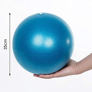 Small Pilates Ball 9 Inch Small Exercise Ball Mini Workout Yoga Balls for Gym Yoga, Core Training, Fitness, Workout, Stability, Improves Balance