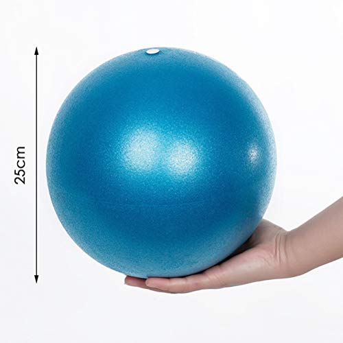 Small Pilates Ball 9 Inch Small Exercise Ball Mini Workout Yoga Balls for Gym Yoga, Core Training, Fitness, Workout, Stability, Improves Balance