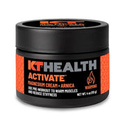 KT Health, Magnesium Cream, Activate - Warms & Loosens Tight Muscles - Use Pre-Workout to Reduce Stiffness