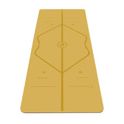 Liforme Original Yoga Mat – Free Yoga Bag Included - Patented Alignment System, Warrior-like Grip, Non-slip, Eco-friendly, sweat-resistant, long, wide, 4.2mm thick mat for comfort