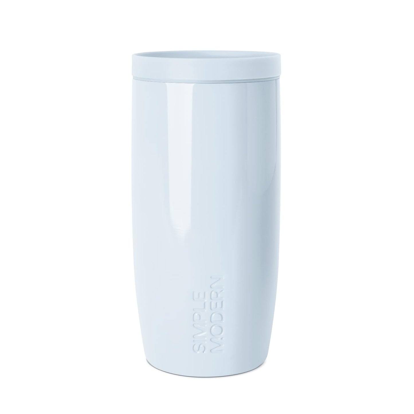 Simple Modern Travel Coffee Mug Tumbler with 360° Lid | Ceramic-Lined Insulated Stainless Steel Cold Brew Iced Coffee Cup | Gifts for Women Men Her Him | Voyager Signature | 16oz | Sea Glass Sage