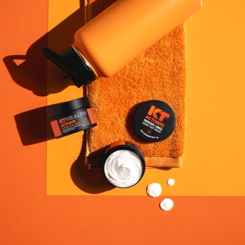 KT Health, Magnesium Cream, Activate - Warms & Loosens Tight Muscles - Use Pre-Workout to Reduce Stiffness