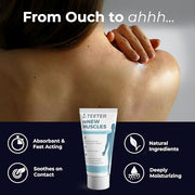 TEETER Renew - Muscle & Joint Pain Cream with Emu Oil, MSM, Arnica, Boswellia Serrata Glucosamine (2.5 oz)