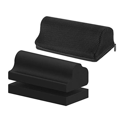 StrongTek Cervical Neck Wedge – Firm Foam Orthotic Block for Neck Curve Restoration, Support for Posture Correction, Headache Relief, and Cervical Traction at Home