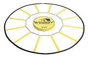 Webby Agility Trainer – Circle Speed and Agility Ladder for High Intensity Reactive Footwork Drills and Skills – A Circular Piece of Reaction Training Equipment That Changes The Way You Move