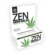 ZEN Hemp Balm for Relief, Hemp Oil Extract for Joints, Back, Neck and Elbows, Hemp Infused Topical Cream - 0.7 oz (Pack of 1)