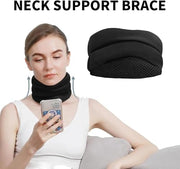 KKINYAS Neck Support for Snoring，Breathable Anti-Snoring Neck Brace，Adjustable Soft Foam Support – Perfect for Sleep, Home, Travel & Office (Men & Women)