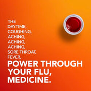 Vicks DayQuil & NyQuil Intense Flu Liquid, Value Pack, Over-The-Counter, Multi-Symptom, Powerful Relief for Body Aches, Fever, Headache, Sore Throat, and Cough, 6 Hour Relief, Cherry Flavor, 12 FL OZ