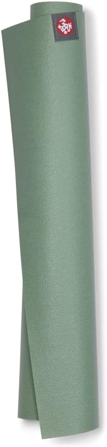 Manduka eKO SuperLite Yoga Mat - 1.5mm Natural Rubber | Foldable & Travel Friendly | Soft Textured Surface | Eco-friendly