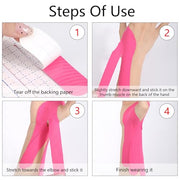 Precut Wrist Tape 12-Pack - Athletic Sports Tape for Baseball, Soccer & Bowling | Elastic Muscle Support Tape for Carpal Tunnel, Tendon Relief & Physical Therapy