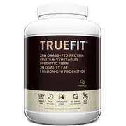 TrueFit Gut Healthy Protein Powder, Grass-Fed Whey Meal Replacement Shake with Prebiotics, Probiotics, & Organic Superfoods, Keto Friendly, Gluten Free (Packaging May Vary)