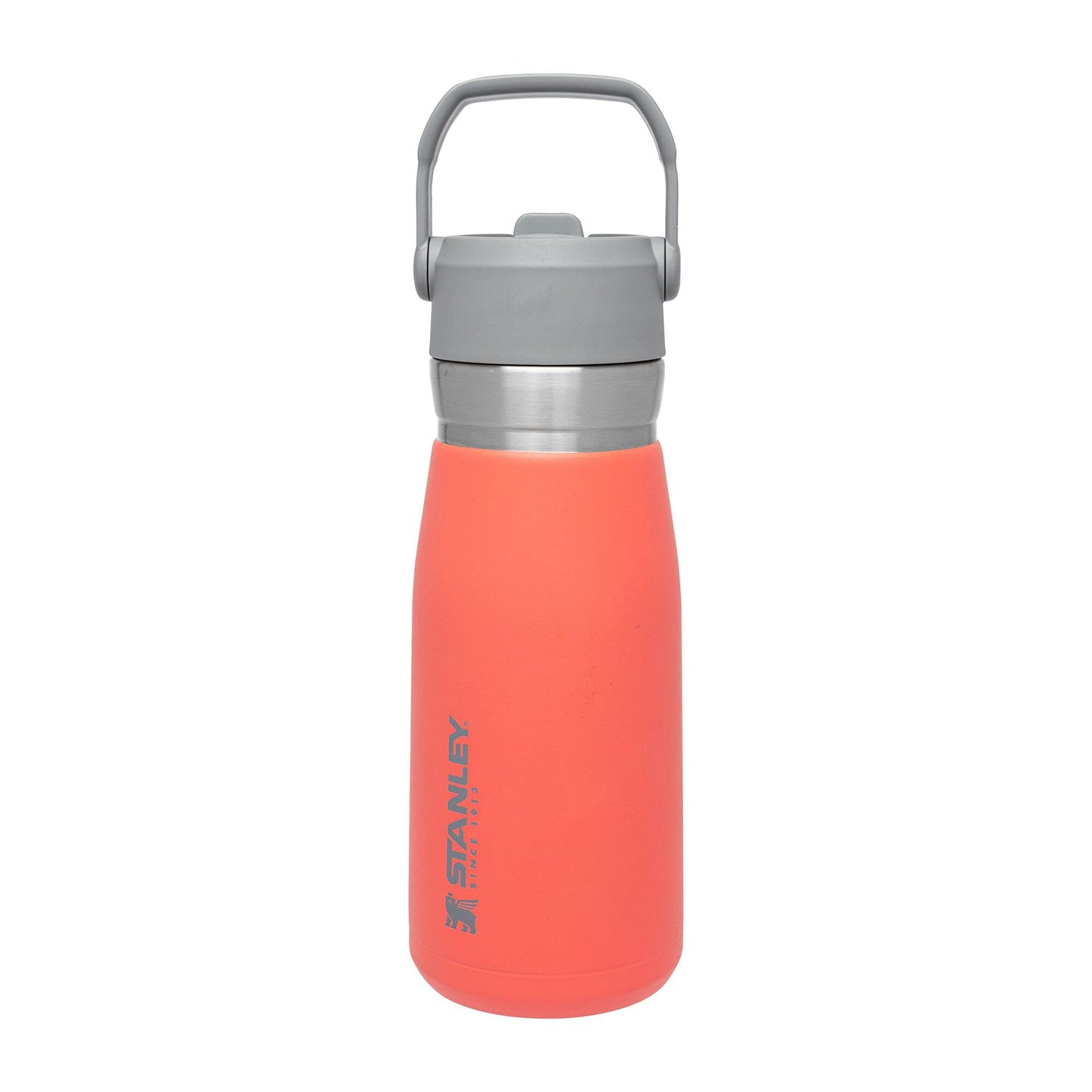 Stanley IceFlow Flip Straw Water Bottle 22 oz | Built-In Straw for Travel and Sports | Lightweight and Leak Resistant | Insulated Stainless Steel | BPA-Free | Polar