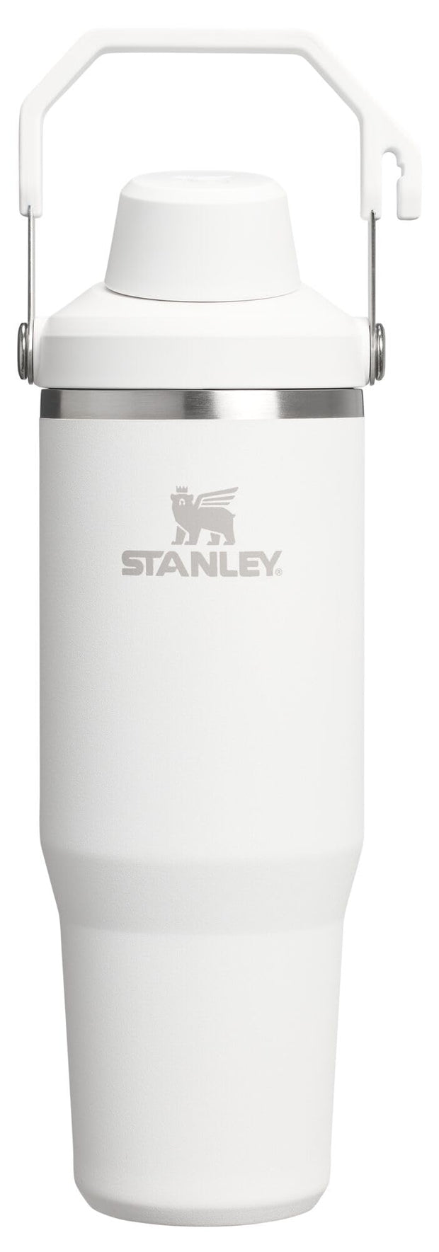 Stanley IceFlow 2.0 Fast Flow Tumbler with Handle 40 oz | Twist On Angled Spout Lid | Leakproof Water Bottle | Insulated Stainless Steel | BPA-Free | Rose Quartz