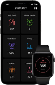 [Tangram Factory] Smart Rope - LED embedded Jump Rope - See your fitness data in MID-AIR