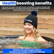 The Cold Pod Ice Bath Tub for Athletes with Cover: 88 Gallons Cold Plunge Tub for Recovery, Multiple Layered Portable Ice Bath Plunge Pool