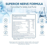 Nerve Savior for Neuropathy – 600 mg Alpha Lipoic Acid Supplement for Fingers, Hands, Toes & Feet – 120 Capsules