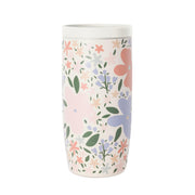 Simple Modern Travel Coffee Mug Tumbler with 360° Lid | Ceramic-Lined Insulated Stainless Steel Cold Brew Iced Coffee Cup Thermos | Gift for Women Men Her Him | Voyager Signature | 16oz | Almond Birch