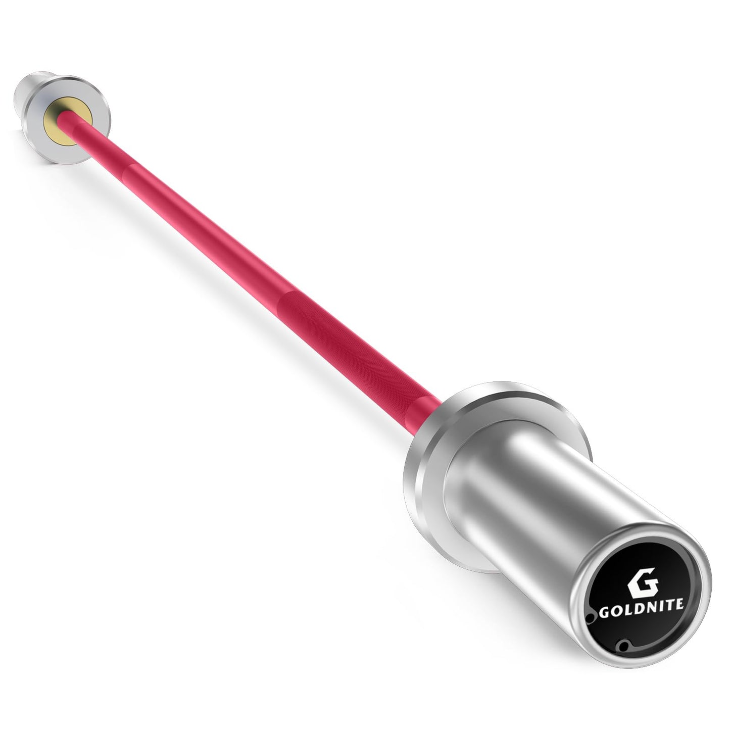 5.5LB Mini Barbell Bar 4Ft for Beginners Women & Kids-100LB Capacity Lightweight Weightlifting Bar- Multi-Color for 2-Inch Weight Plates Total Body Workout Strength Training Home Gym