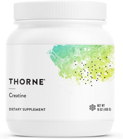 THORNE Creatine - Micronized Creatine Monohydrate Powder, Amino Acid Support for Muscles, Cellular Energy & Cognitive Function* - Unflavored - NSF Certified for Sport - 5 g per Serving - 90 Servings