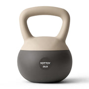 YOTTOY Soft Kettlebell, Set for Strength Training Kettlebells & Home Workouts, Soft-Sided Cushioned Base, Wide-Handle - Ideal for Men, Women, & Beginners