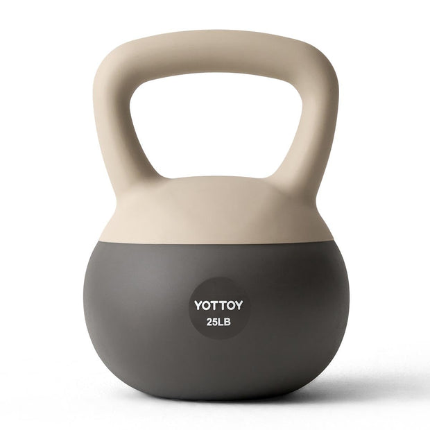 YOTTOY Soft Kettlebell, Set for Strength Training Kettlebells & Home Workouts, Soft-Sided Cushioned Base, Wide-Handle - Ideal for Men, Women, & Beginners