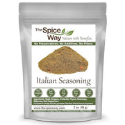 The Spice Way Italian Seasoning - a gourmet spice blend with Italian herbs and spices. Can be used on any Italian dish including pasta, pizza and more 2 oz