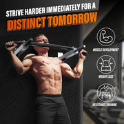 Yes4All Pull Up Bar Wall Mounted - Multifunctional Wall Mounted Pull Up Bar for Home Gym Workout Strength Training Equipment