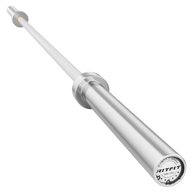 RITFIT 7FT Olympic Barbell for Strength and Weightlifting Training - 2 Inch Olympic Bar for Squat, Deadlift, Bench Press, Curl, Overhead Press - 500lbs/1000lbs/1500lbs Capacity