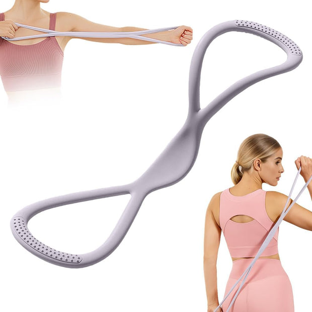 Resistance Bands,2025 New Figure 8 Resistance Bands with Handles for Women Men,Exercise Bands for Working Out,Arm,Back,Fullbody Yoga Pulling Rope,Elastic Stretch Bands