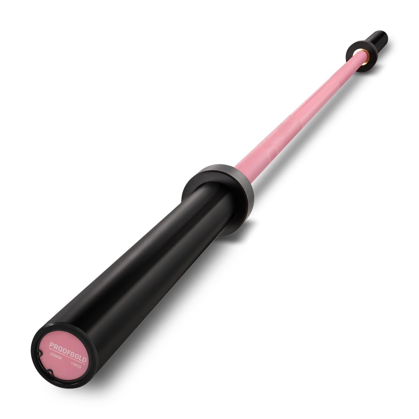 PROOFGOLD 6.6ft/7ft Olympic Barbell Bar 35Lb(15kg)/45LB(20kg) Barbell,Bench Press Bar for Squats and Deadlifts,Olympic Weight Bar for Home Gym,Womens Mens barbell(2inch),500LB/700LB/1000LB