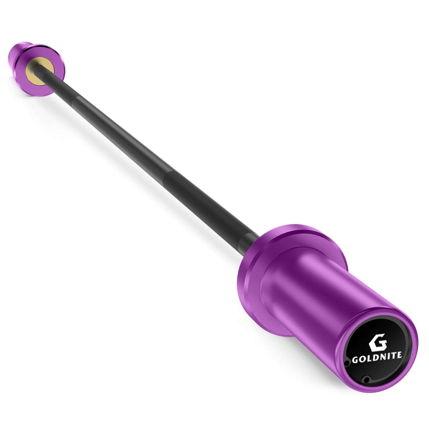5.5LB Mini Barbell Bar 4Ft for Beginners Women & Kids-100LB Capacity Lightweight Weightlifting Bar- Multi-Color for 2-Inch Weight Plates Total Body Workout Strength Training Home Gym