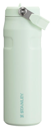 Stanley IceFlow Flip Straw 2.0 Water Bottle 24 oz | Built-In Straw for Travel and Sports | Lightweight and Leak Resistant | Insulated Stainless Steel | BPA-Free | Pink Mesa