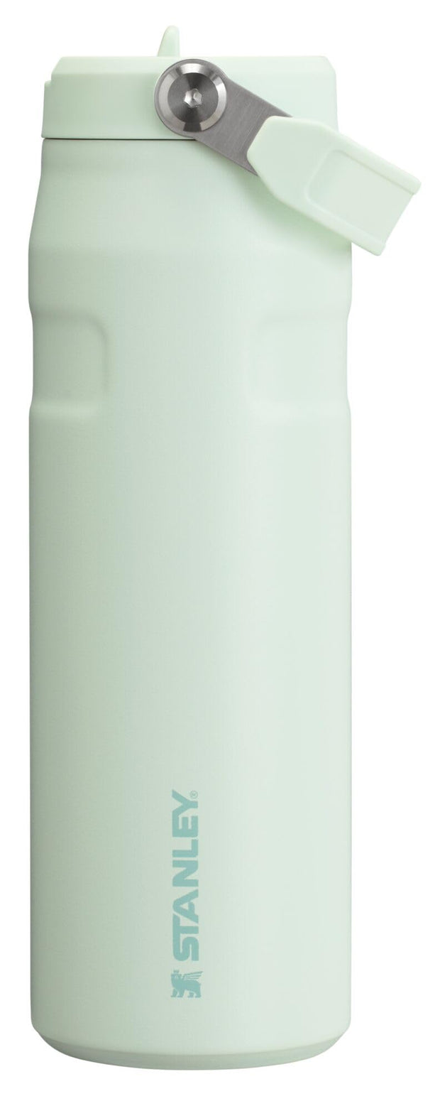 Stanley IceFlow Flip Straw 2.0 Water Bottle 24 oz | Built-In Straw for Travel and Sports | Lightweight and Leak Resistant | Insulated Stainless Steel | BPA-Free | Pink Mesa
