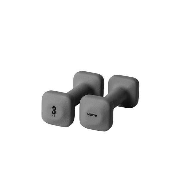 SafeGrip Dumbbells, Anti-Slip, Anti-Roll, Thick Handles, Free Weights, Square Dumbbells for Secure Workouts at Home, Weightlifting, and Personal Training