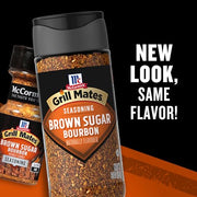 McCormick Grill Mates Brown Sugar Bourbon Seasoning, 3 Oz
