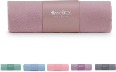 Microfiber Yoga Hand Towel – Super Soft, Quick-Dry, Non Slip Yoga Towel for Hot Pilates, Gym & Workouts (26.5" x 16", Rose)