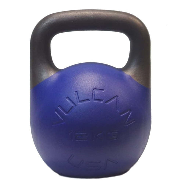 Vulcan Competition Kettlebell – Ergonomic Steel Design with 35mm Wide Grip Handle | Ideal for Strength Training and Workouts | Suitable for All Hand Sizes