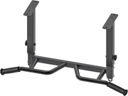 SELEWARE Heavy Duty Welded Pull Up Bar, Versatile Doorway Wall Mount, Joist Mounted, and Ceiling Mounted Chin Up Bars, Thick Metal Sturdy Construction for Full Body Workouts Support 500 lbs