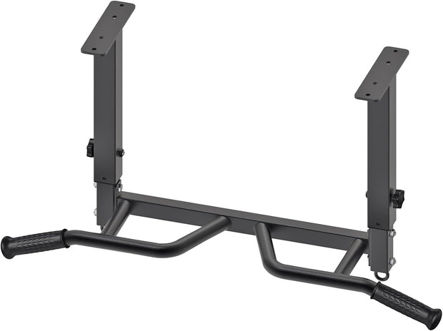 SELEWARE Heavy Duty Welded Pull Up Bar, Versatile Doorway Wall Mount, Joist Mounted, and Ceiling Mounted Chin Up Bars, Thick Metal Sturdy Construction for Full Body Workouts Support 500 lbs