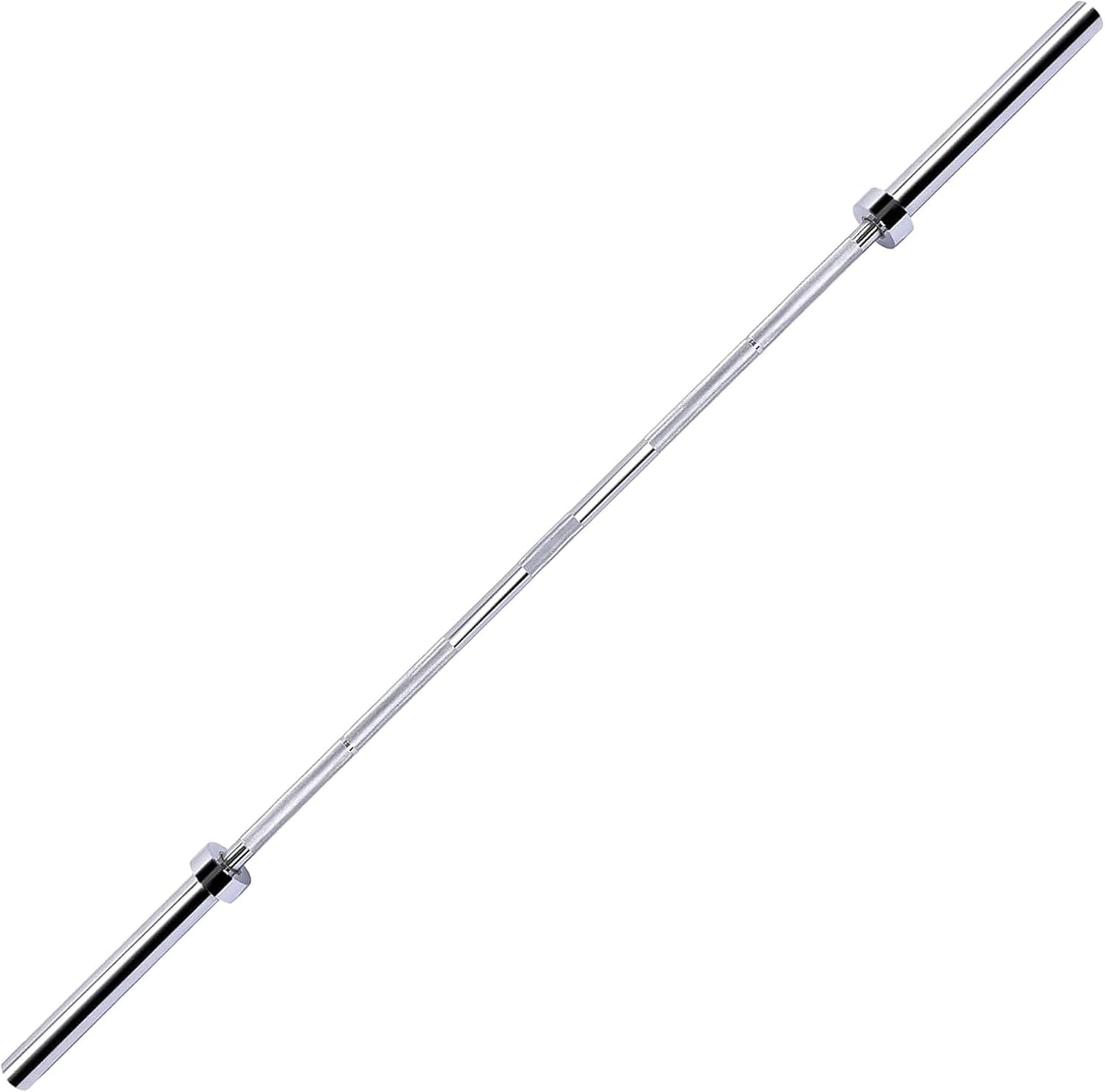 2 Inch Olympic Barbell Bar for Power Lifting & Weightlifting, 700 Pound Capacity, Multiple Sizes