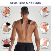 NURSAL TENS EMS Foot Massager for Neuropathy, Foot Nerve Muscle Stimulator Pro, Circulation and Body Pain Relief with TENS Unit Muscle Stimulator Pads, Electric Feet Legs Blood Circulation Machine