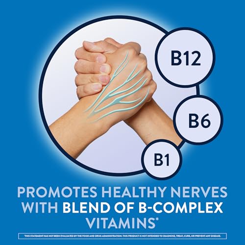 Nervive Advanced Nerve Relief + Mobility, with Alpha Lipoic Acid to Help Reduce Nerve Aches, Weakness, & Discomfort*† and Boswellia to Promote Mobility*, Vitamins B12,B6,B1, 30 Tablets
