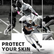 OK TAPE Turf Tape Football, Extra Wide Kinesiology Tape, Protects Arm from Turf Burn, Waterproof, Flexible, Super Sticky, White Athletic Tape (4 Inch x 30 Feet)