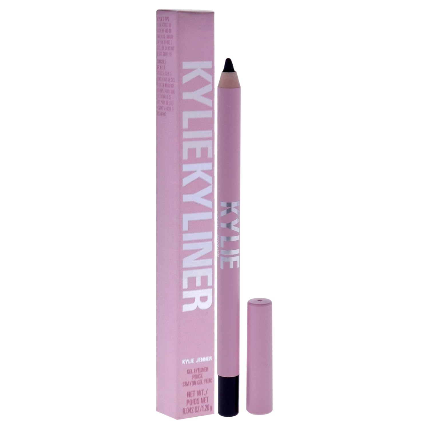 Kylie Cosmetics Gel Eyeliner Pencil - 002 Matte Grey for Women - 0.04 oz Eyeliner