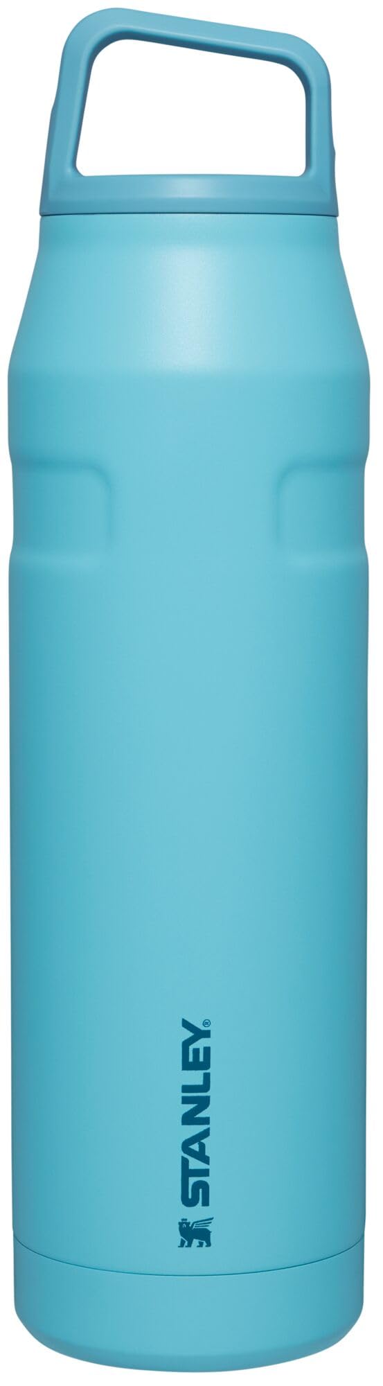 Stanley IceFlow Cap and Carry Water Bottle | Wide Mouth Twist Lid | Lightweight & Leakproof for Travel & Sports | Insulated Stainless Steel | BPA-Free