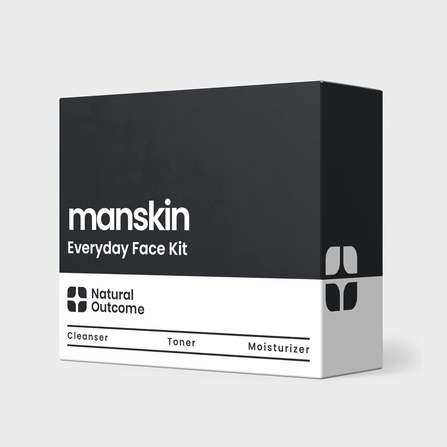 Mens Skin Care Kit | Mens Facial Care Kit for Men Skincare | Anti-Aging Daily 3 Step Face Care Regimen Includes: Rejuvenating Facial Cleanser, Balancing Toner, & Hydrating Moisturizer
