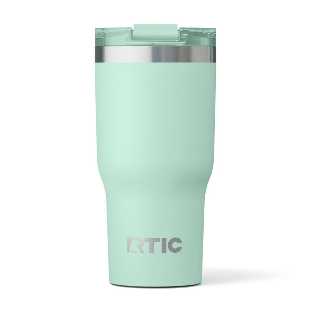 RTIC 30oz Essential Tumbler with Lid, Insulated, Stainless Steel, Metal, Double Wall Vacuum-Insulation, Ceramic Lined, Travel Cup for Iced Coffee, Tea, Hot and Cold Drink, Graphite