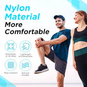 OK TAPE Nylon Kinesiology Tape for Knee, 10 Pcs Stretchable on Four Sides Precut Strips, Athletic Tape for Knee Support & Stability,Breathable and Hypoallergenic, Beige