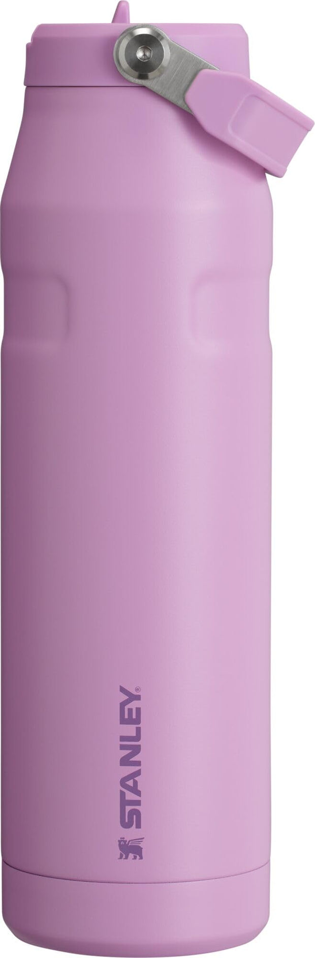 Stanley IceFlow Flip Straw 2.0 Water Bottle 24 oz | Built-In Straw for Travel and Sports | Lightweight and Leak Resistant | Insulated Stainless Steel | BPA-Free | Pink Mesa